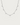 925 Sterling Silver Necklace Trio Diamante 